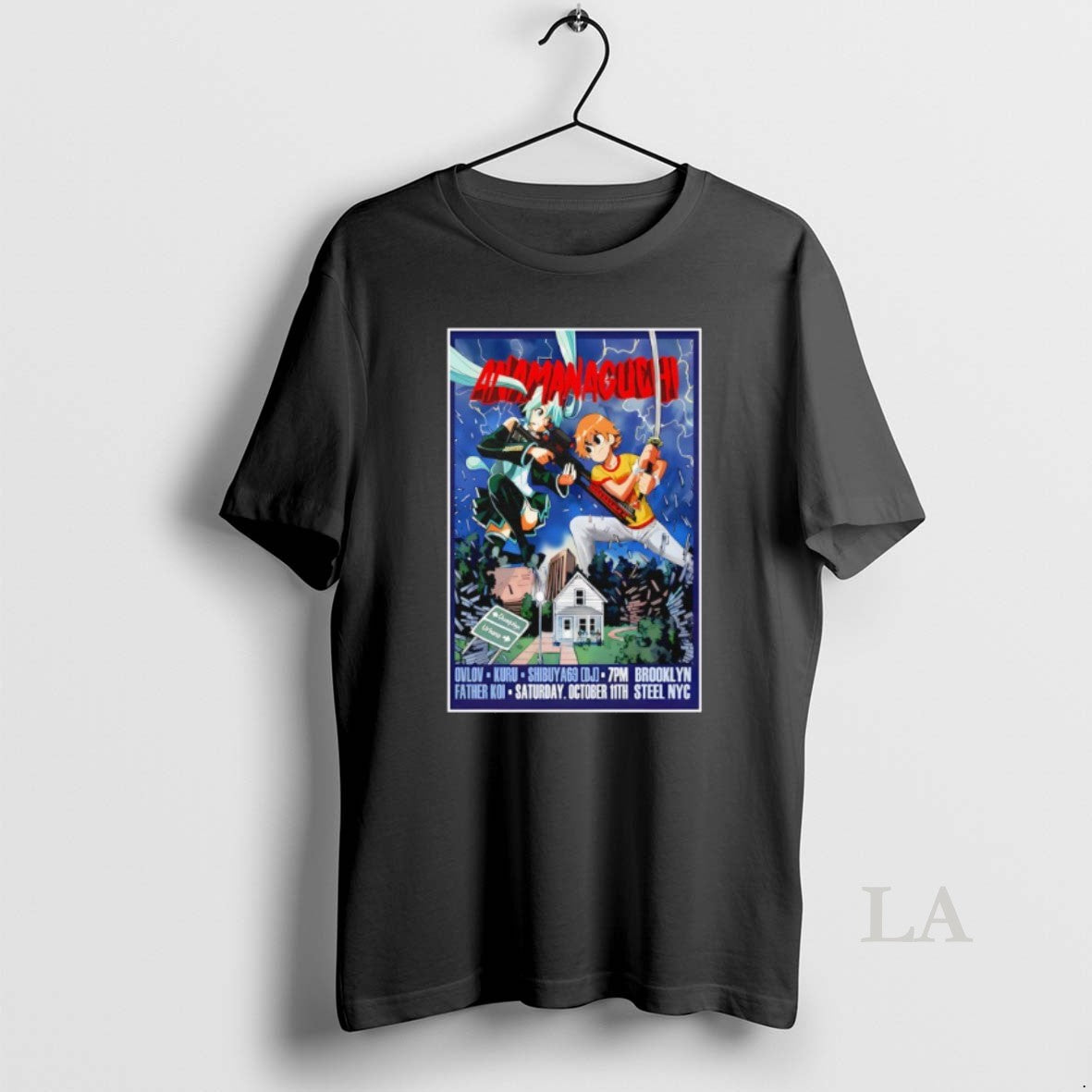 Original Anamanaguchi Brooklyn Ny October 11 2025 Show T-Shirts, Hoodie, Sweatshirt | InkRitualCo.com