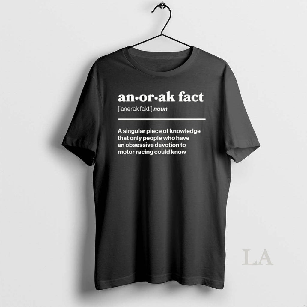 Original Anorak Facts A Singular Piece Of Knowledge T-Shirts, Hoodie, Sweatshirt | InkRitualCo.com