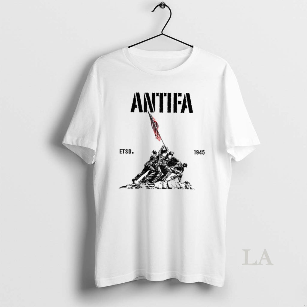 Original Antifa Estd 1945 Pro Democracy Liberal Protest T-Shirts, Hoodie, Sweatshirt | InkRitualCo.com
