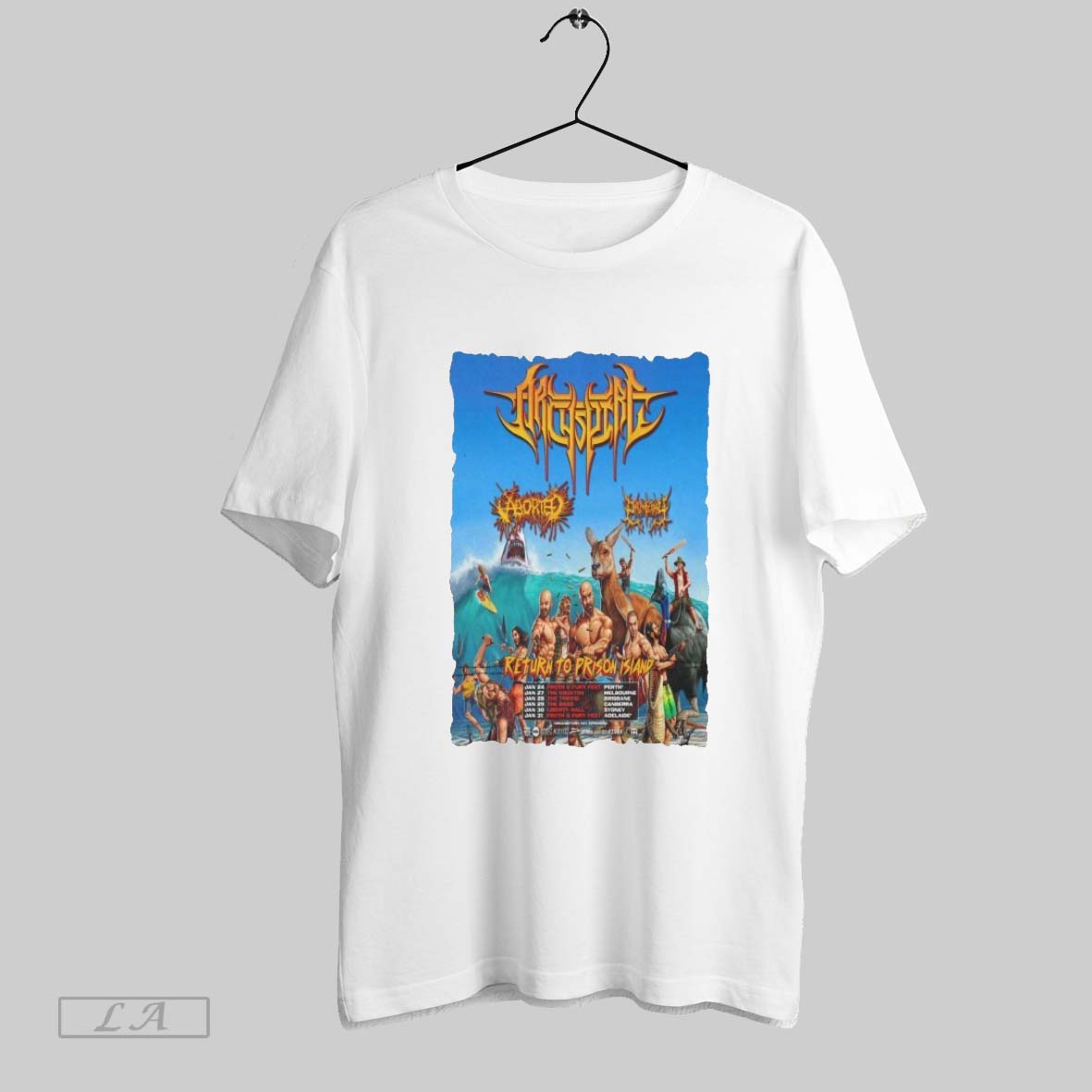 Original Archspire Return To Prison Island Tour 2026 Dates T-Shirts, Hoodie, Sweatshirt | InkRitualCo.com