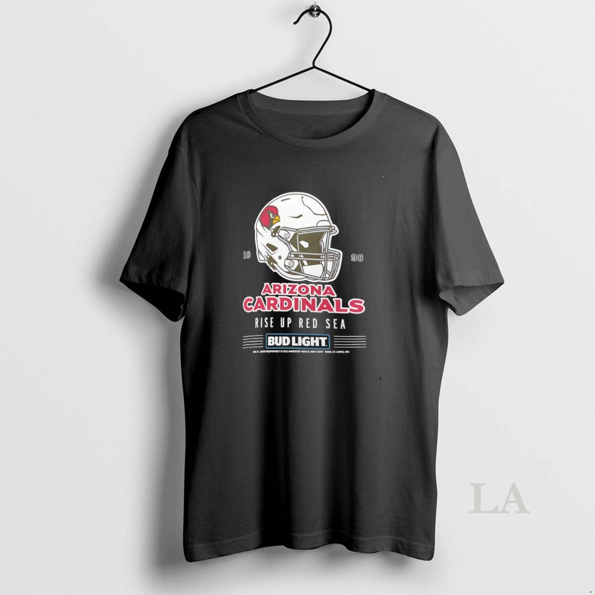 Original Arizona Cardinals Bud Light 1898 Rise Up Red Sea Football Helmet T-Shirts, Hoodie, Sweatshirt | InkRitualCo.com