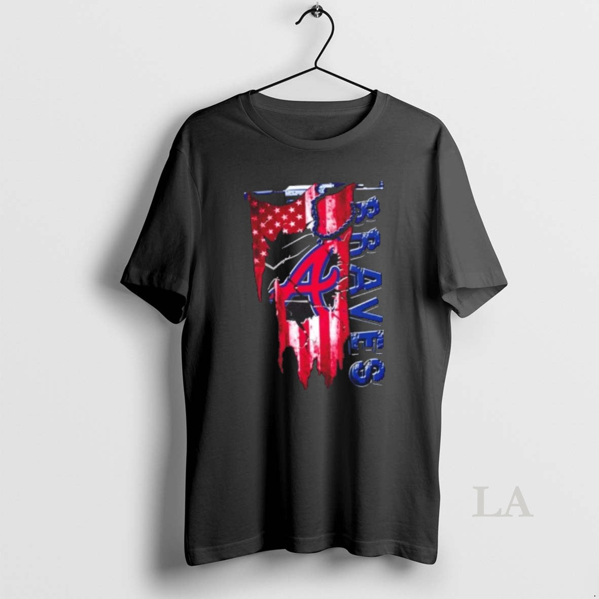 Original Atlanta Braves Baseball Shattered Usa Flag Rip Design T-Shirts, Hoodie, Sweatshirt | InkRitualCo.com