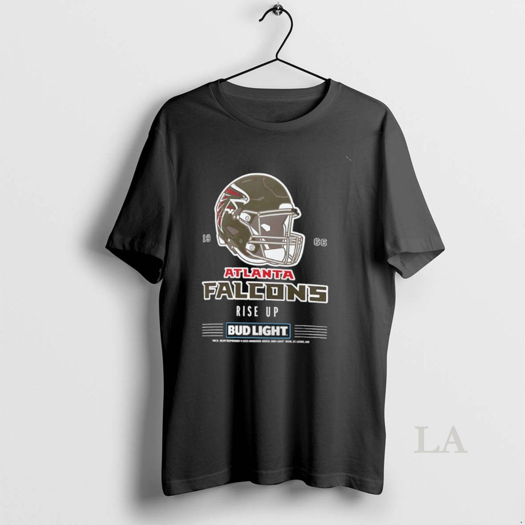 Original Atlanta Falcons Bud Light 1966 Rise Up Football Helmet T-Shirts, Hoodie, Sweatshirt | InkRitualCo.com