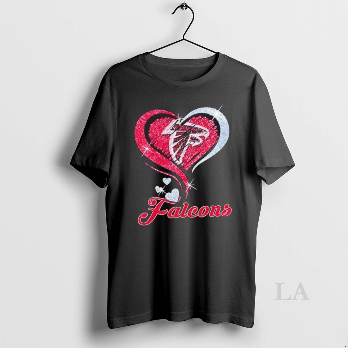 Original Atlanta Falcons Football In Glitter Heart Fans T-Shirts, Hoodie, Sweatshirt | InkRitualCo.com