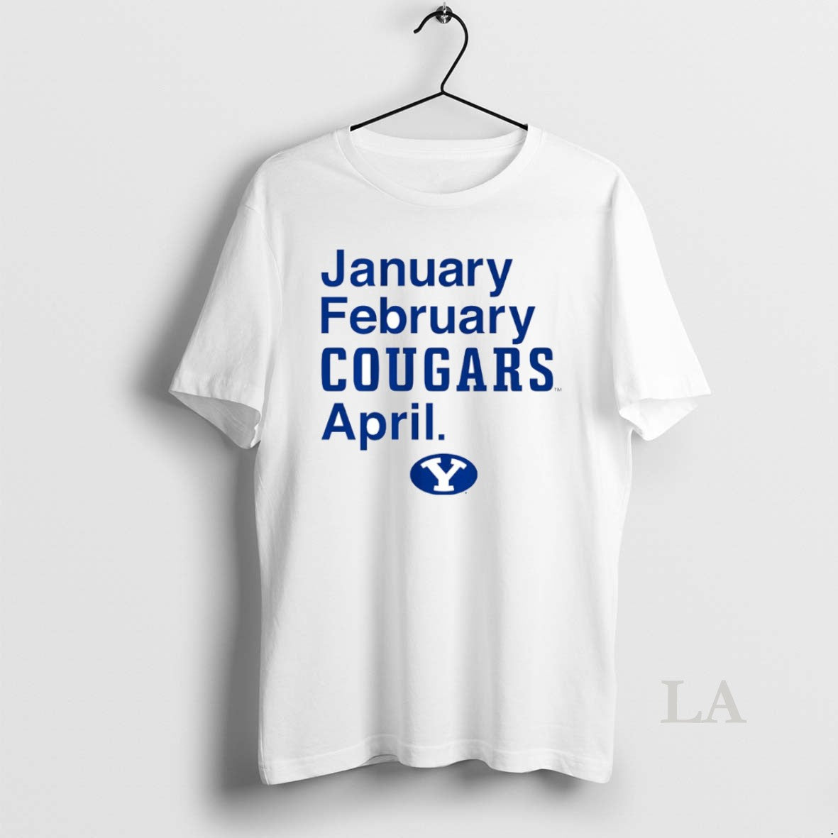 Original Byu Cougars Basketball January February Cougars April Circle T-Shirts, Hoodie, Sweatshirt | InkRitualCo.com