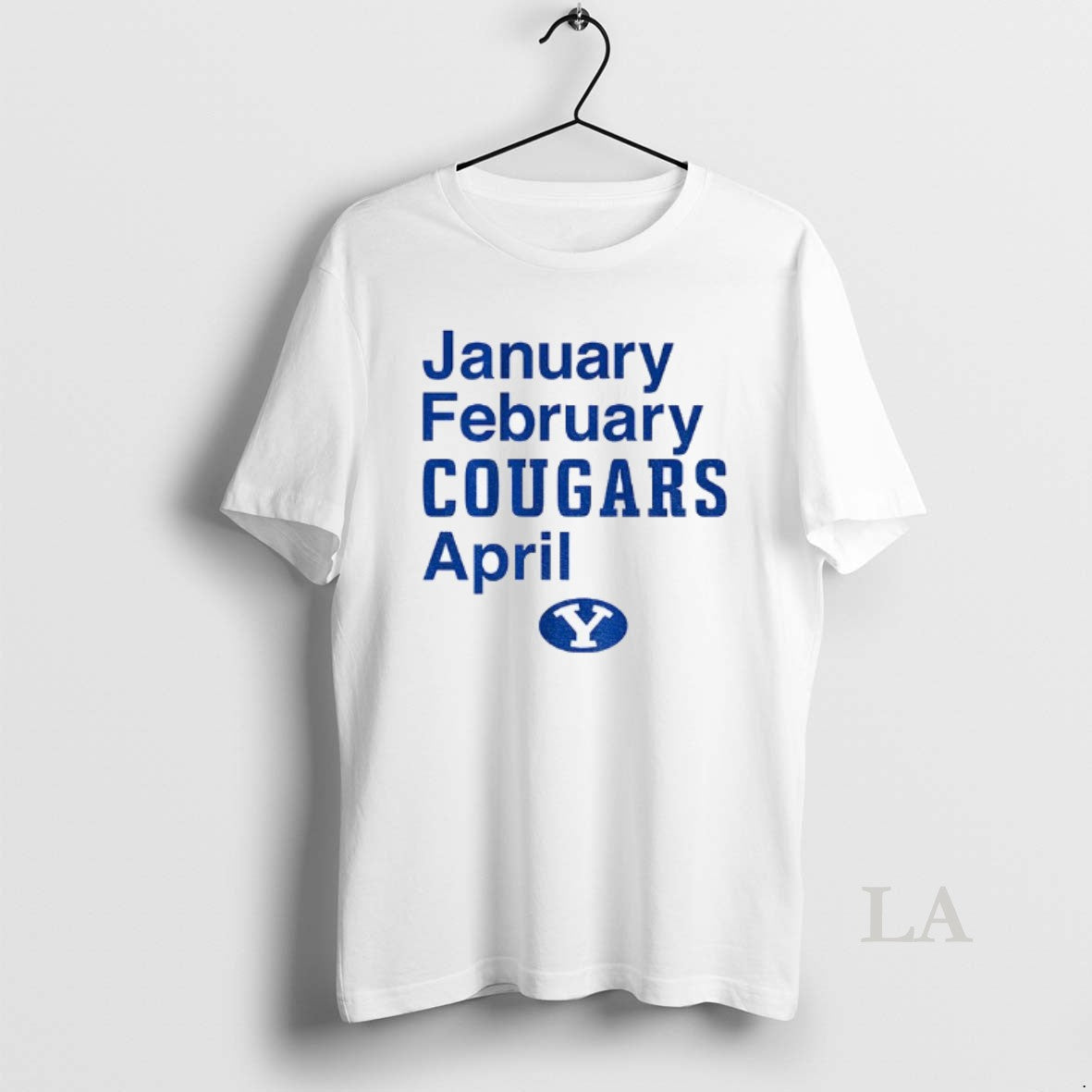 Original Byu Cougars January February Cougars April 2025 T-Shirts, Hoodie, Sweatshirt | InkRitualCo.com