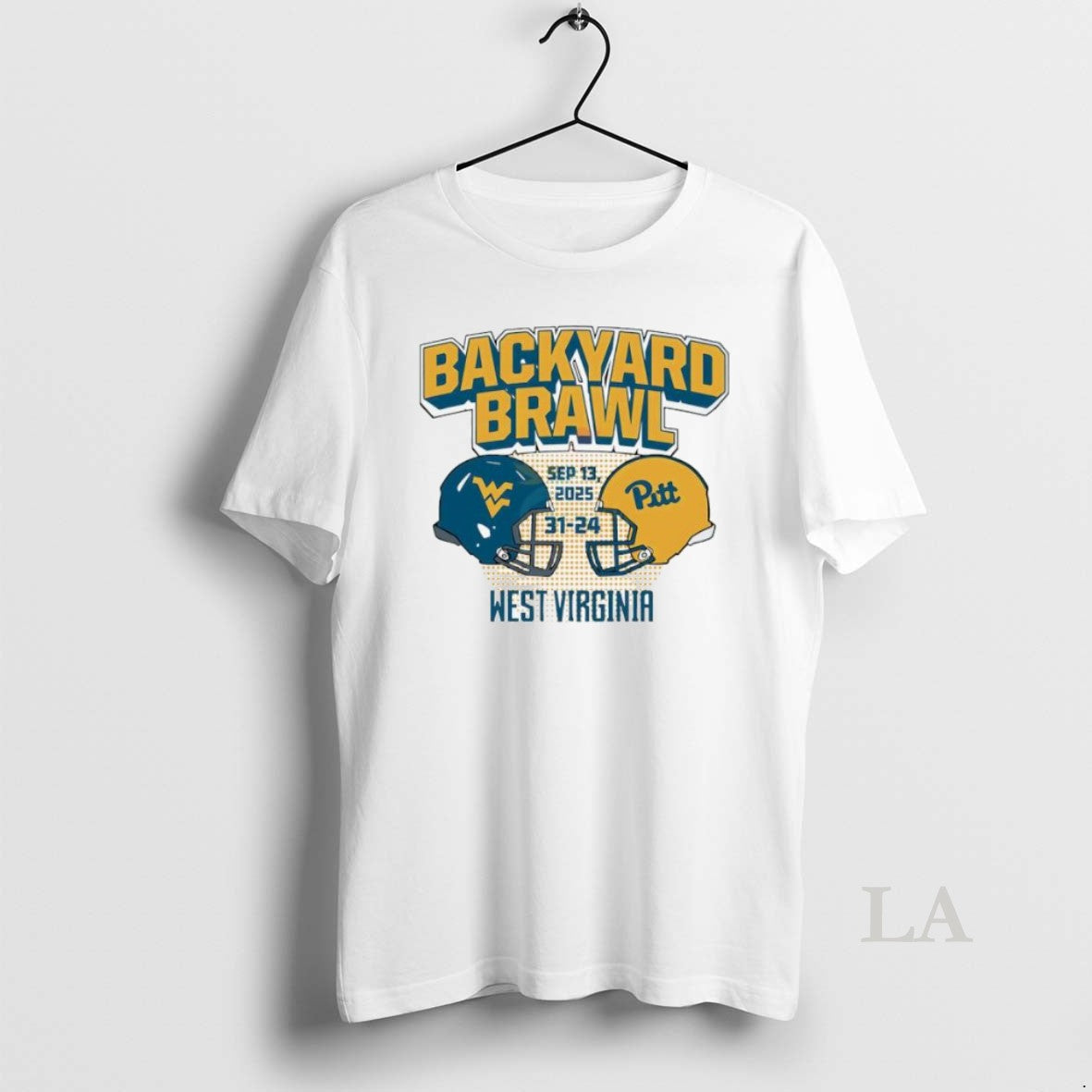 Original Backyard Brawl West Virginia Vs Pittsburgh Panthers 31 24 2025 T-Shirts, Hoodie, Sweatshirt | InkRitualCo.com
