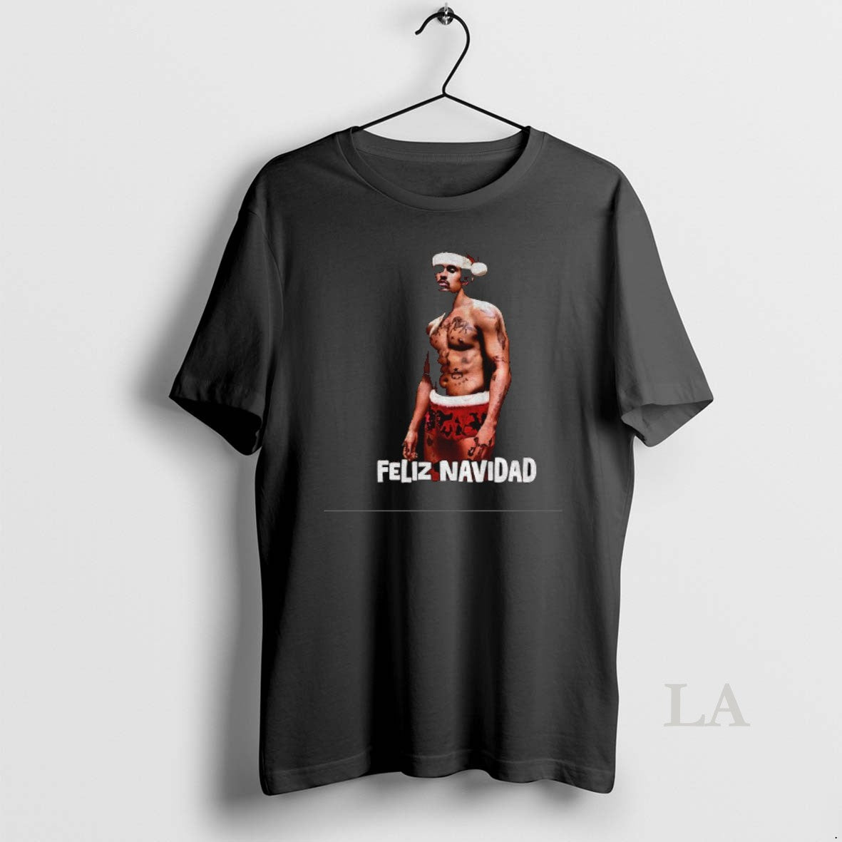 Original Bad Bunny Feliz Navidad Meme Merry Christmas T-Shirts, Hoodie, Sweatshirt | InkRitualCo.com