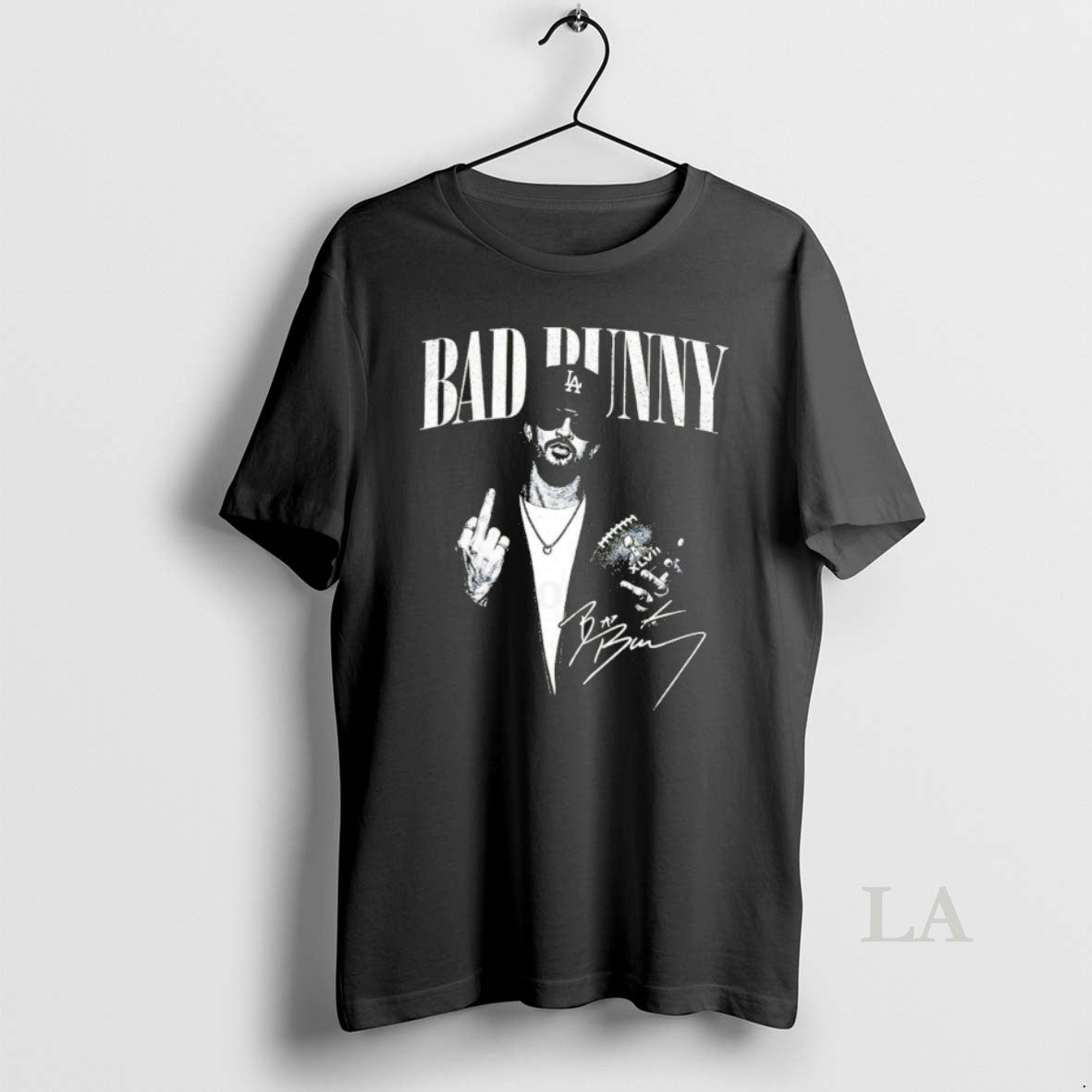 Original Bad Bunny Middle Finger Bowl 2026 Halftime Show Signature T-Shirts, Hoodie, Sweatshirt | InkRitualCo.com
