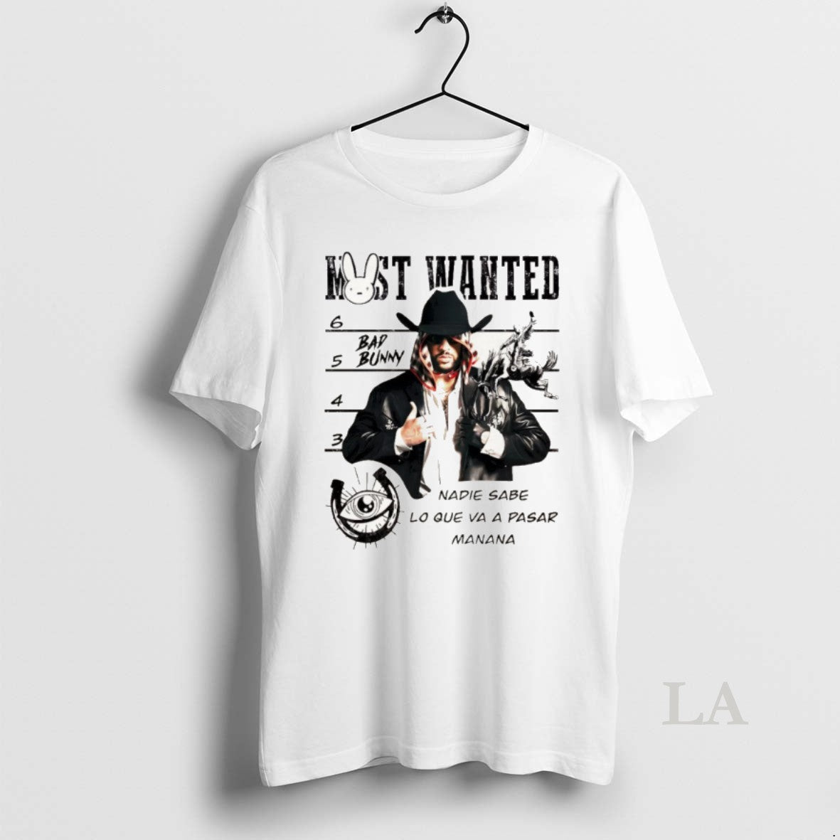Original Bad Bunny Most Wanted Nadie Sabe Lo Que Va A Pasar Manana T-Shirts, Hoodie, Sweatshirt | InkRitualCo.com