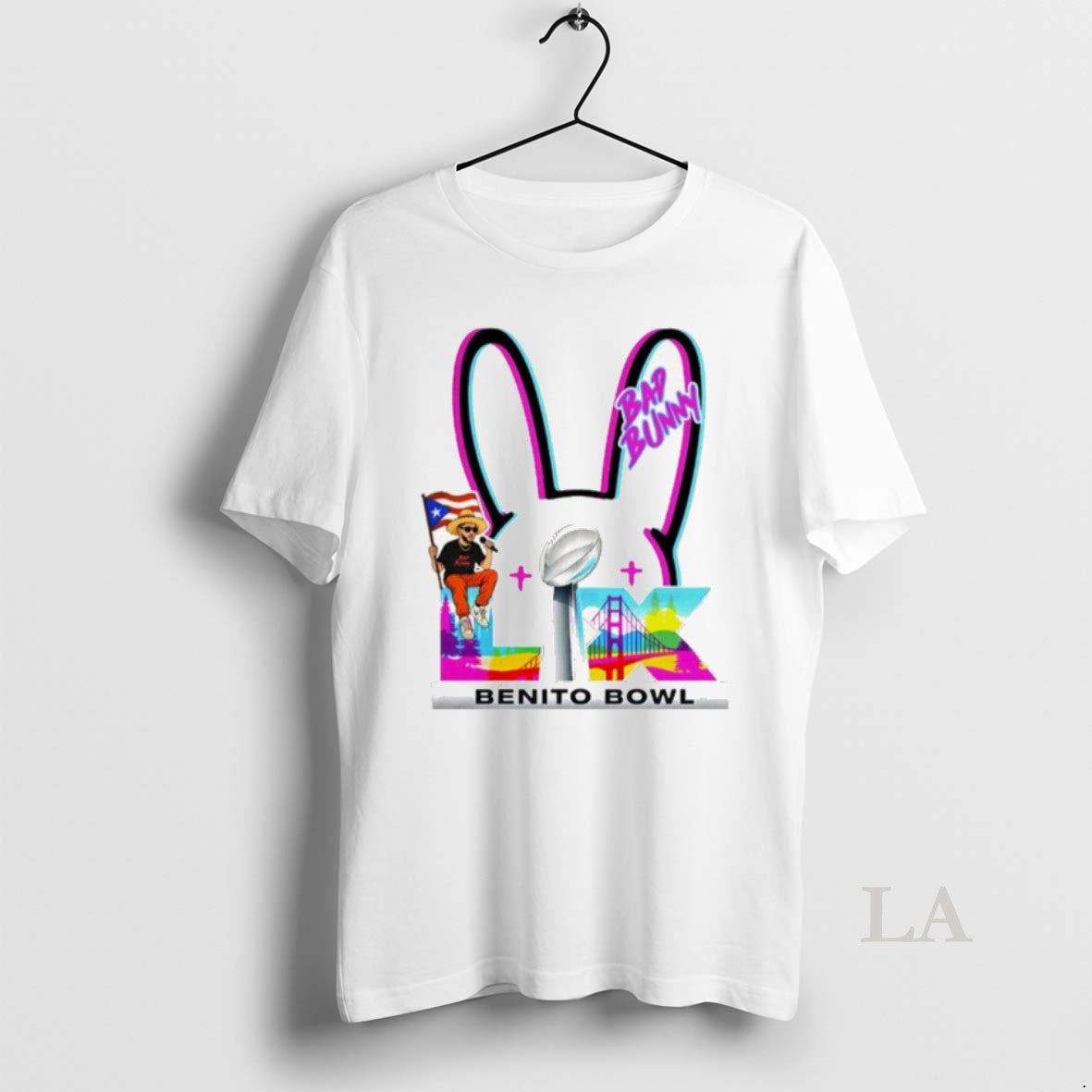 Original Bad Bunny Puerto Rico Football Benito Bowl T-Shirts, Hoodie, Sweatshirt | InkRitualCo.com
