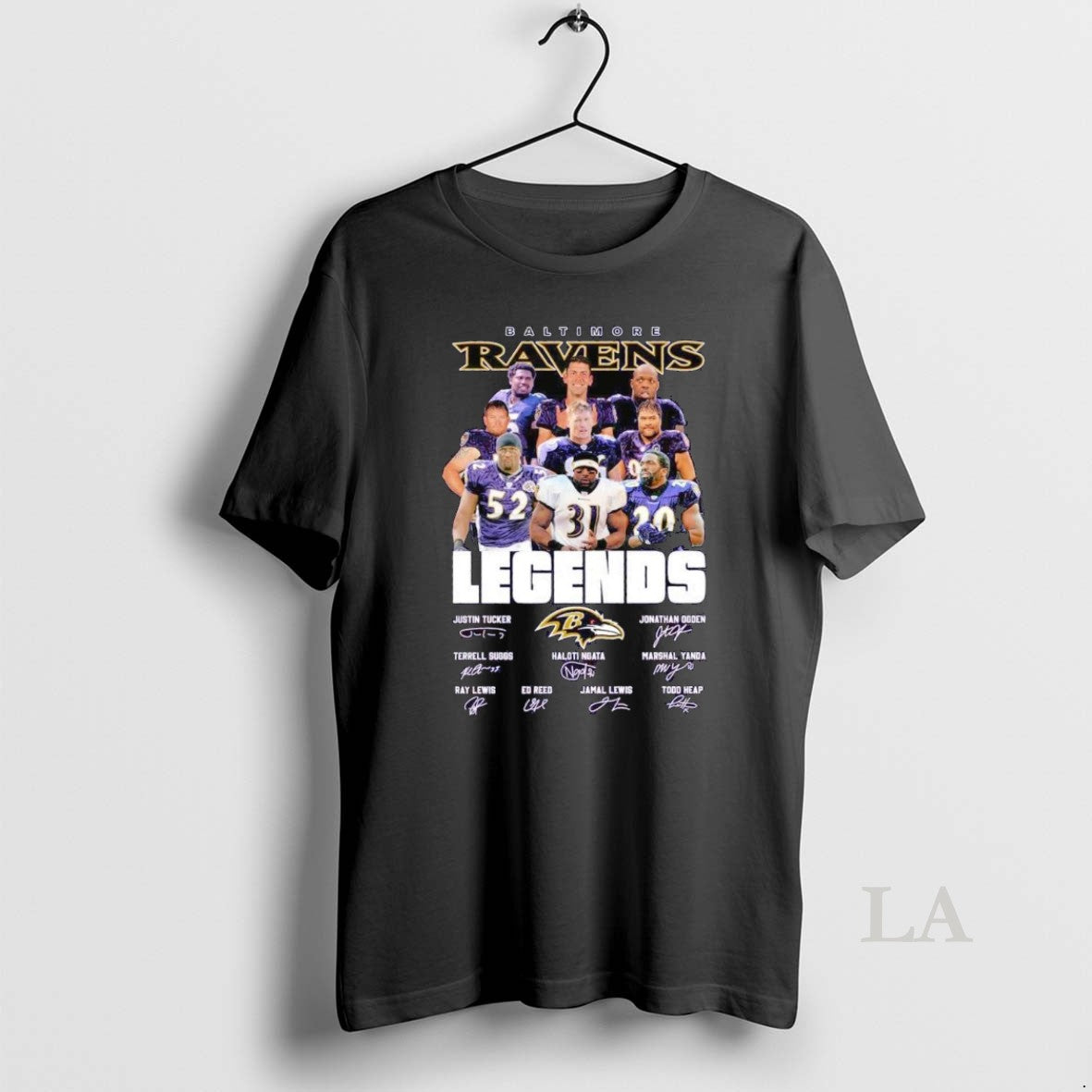 Original Baltimore Ravens Legends Names Signatures T-Shirts, Hoodie, Sweatshirt | InkRitualCo.com