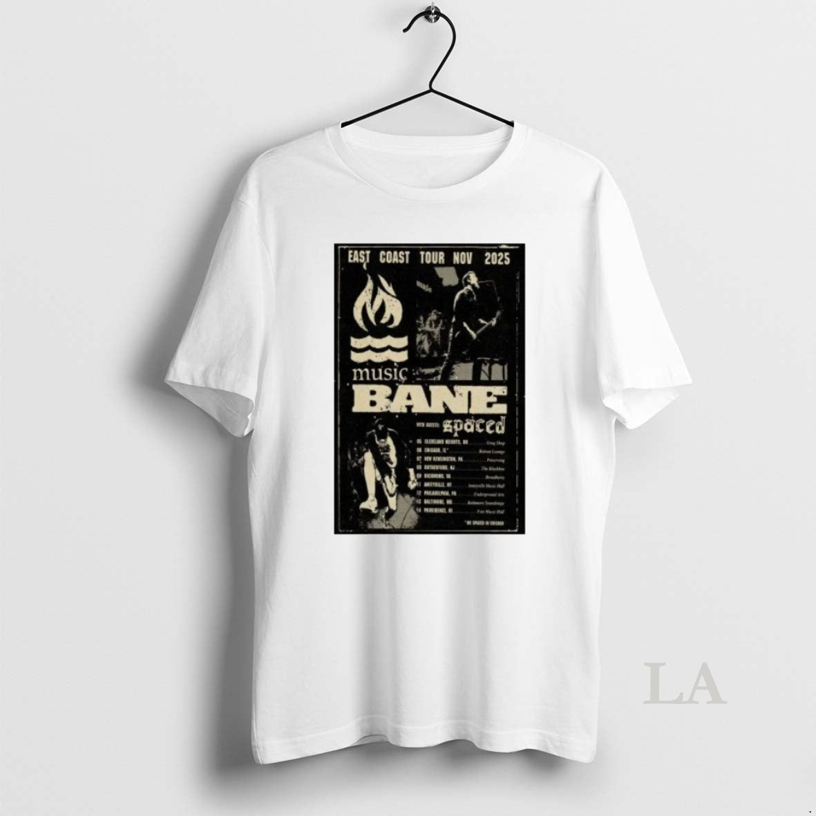 Original Bane East Coast Tour Nov 2025 T-Shirts, Hoodie, Sweatshirt | InkRitualCo.com