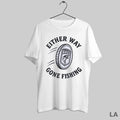 Original Bass Master Flip Either Way Gone Fishing T-Shirts, Hoodie, Sweatshirt | InkRitualCo.com