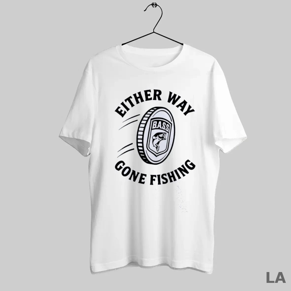Original Bass Master Flip Fish Either Way Gone Fishing T-Shirts, Hoodie, Sweatshirt | InkRitualCo.com