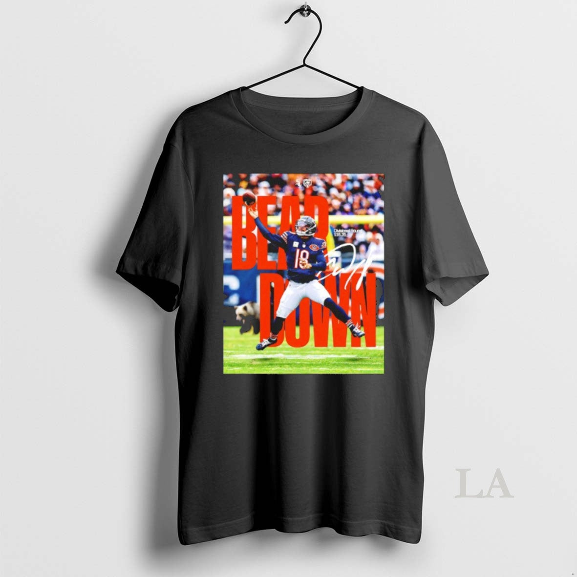 Original Bear Down Caleb Williams Divisional Round 2026 Signature T-Shirts, Hoodie, Sweatshirt