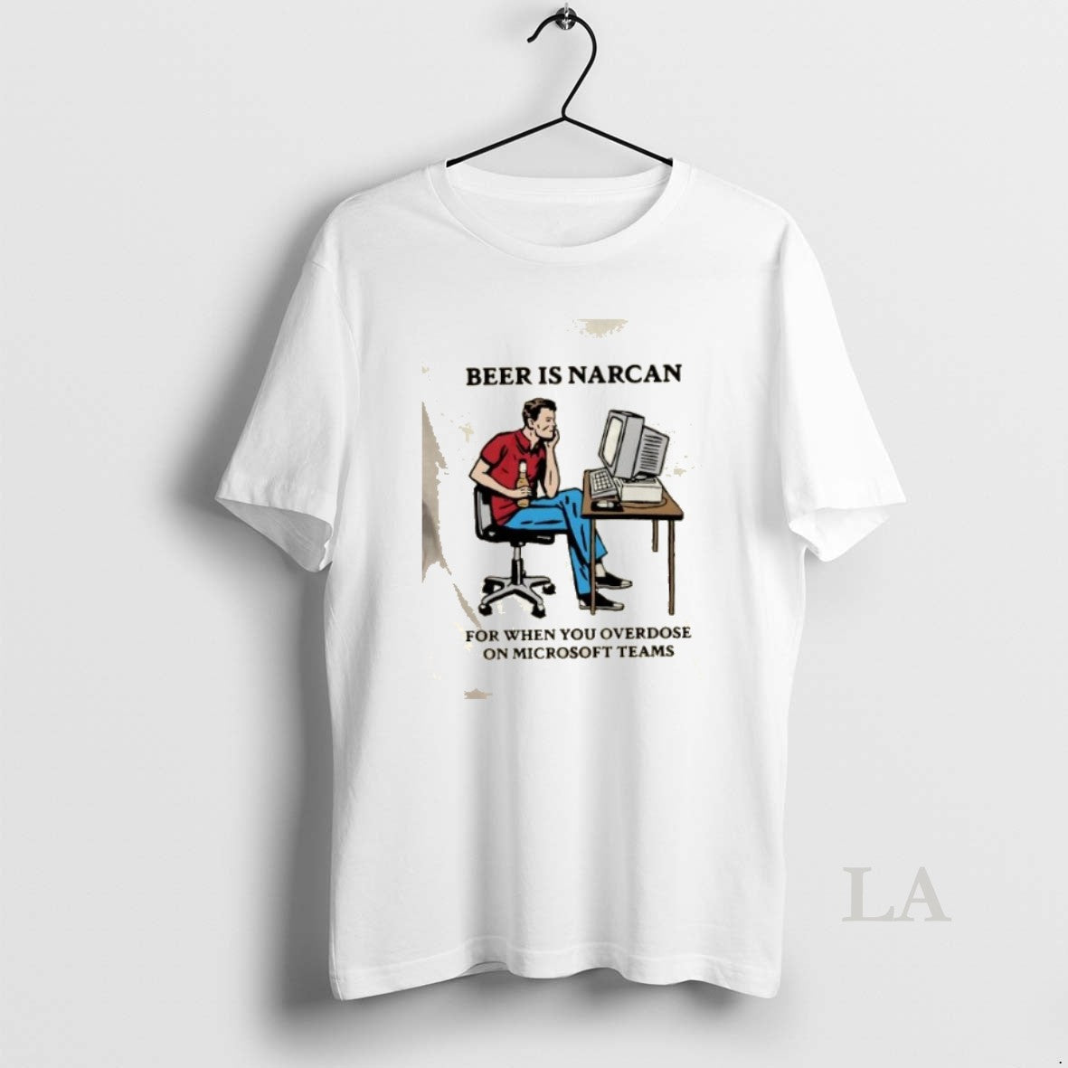 Original Beer Is Narcan For When You Overdose On Teams Cartoon T-Shirts, Hoodie, Sweatshirt | InkRitualCo.com