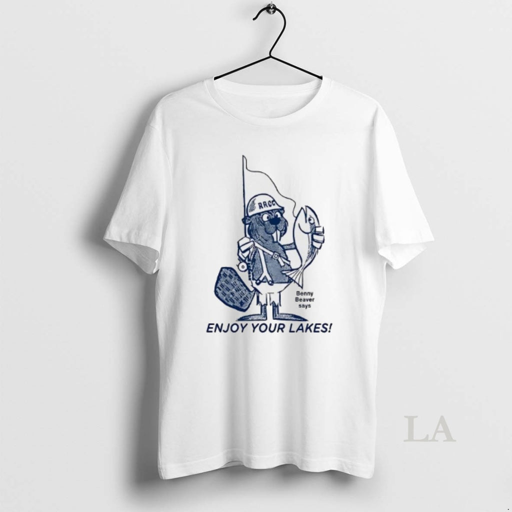 Original Benny Beaver Says Enjoy Your Lakes T-Shirts, Hoodie, Sweatshirt | InkRitualCo.com