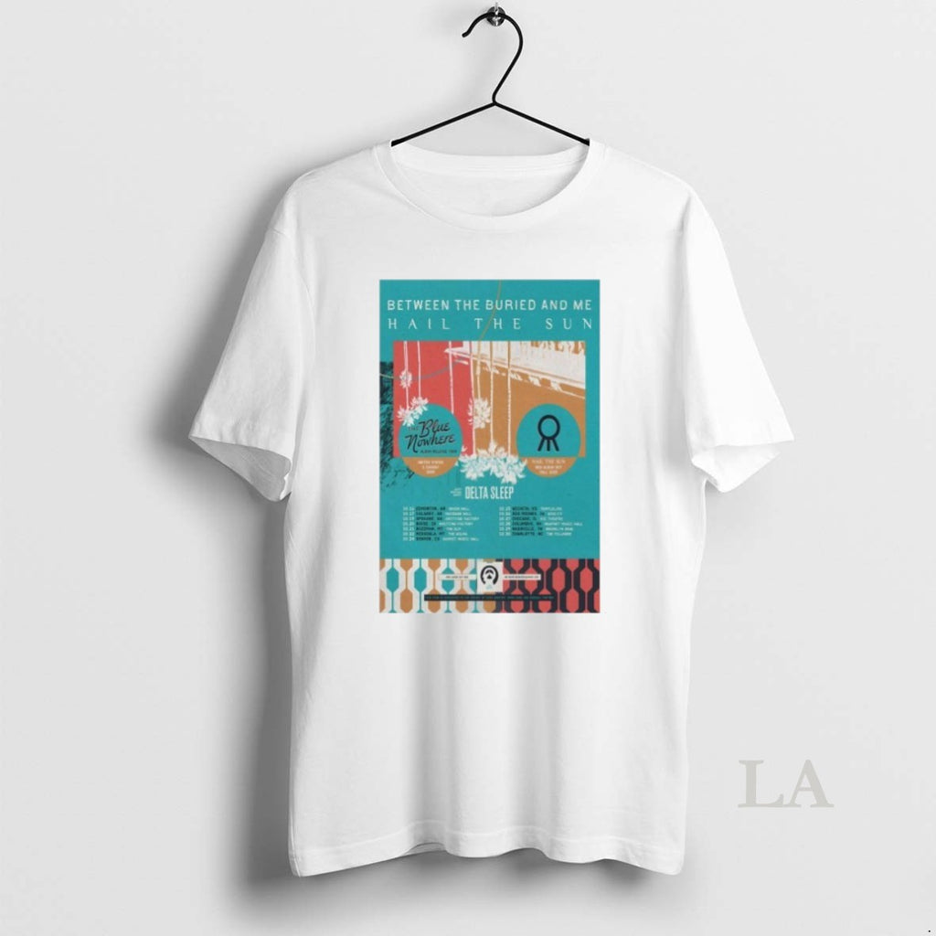 Original Between The Buried And Me The Blue Nowhere Album Release Tour 2025 T-Shirts, Hoodie, Sweatshirt | InkRitualCo.com