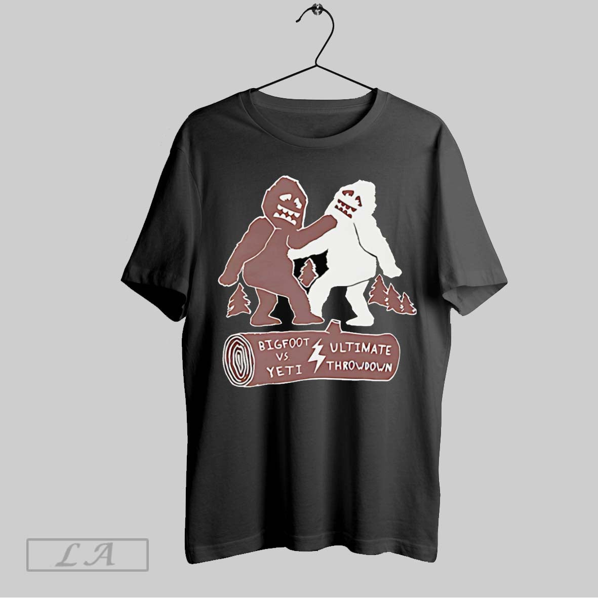 Original Bigfoot Vs Yeti Ultimate Throwdown T-Shirts, Hoodie, Sweatshirt | InkRitualCo.com