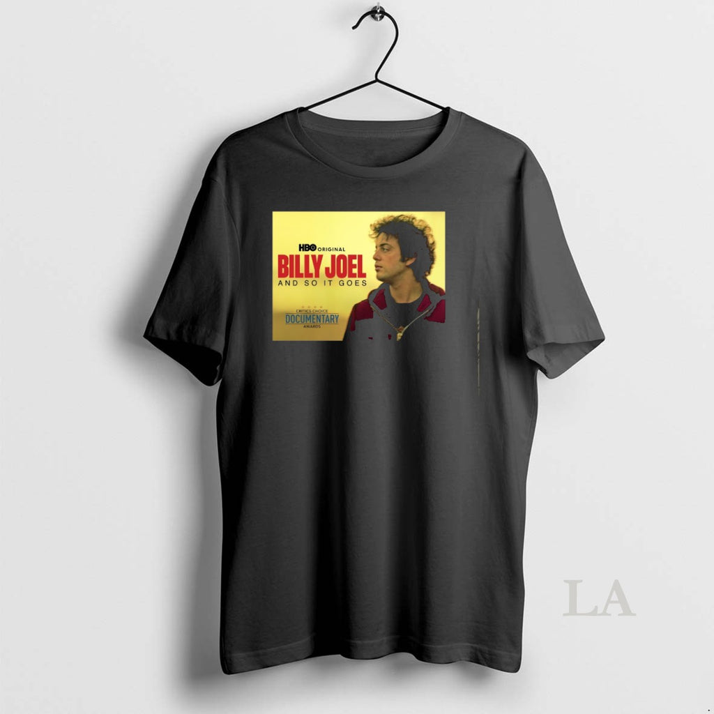 Original Billy Joel And So It Goes Critics Choice Documentary Awards 2025 T-Shirts, Hoodie, Sweatshirt | InkRitualCo.com