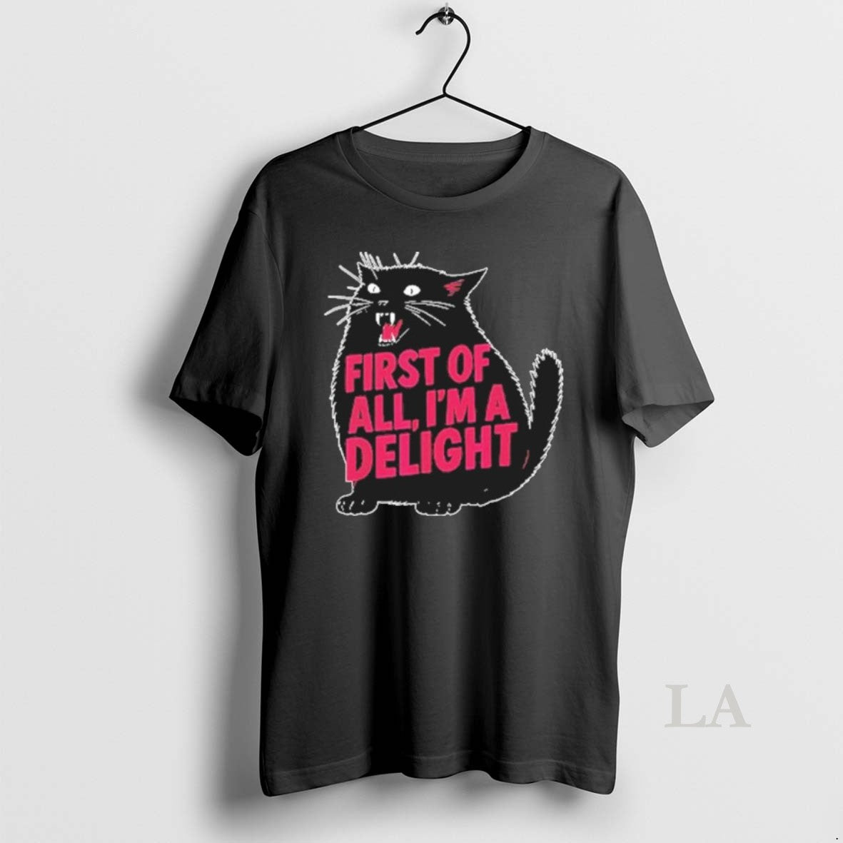 Original Black Cat First Of All Im A Delight T-Shirts, Hoodie, Sweatshirt | InkRitualCo.com