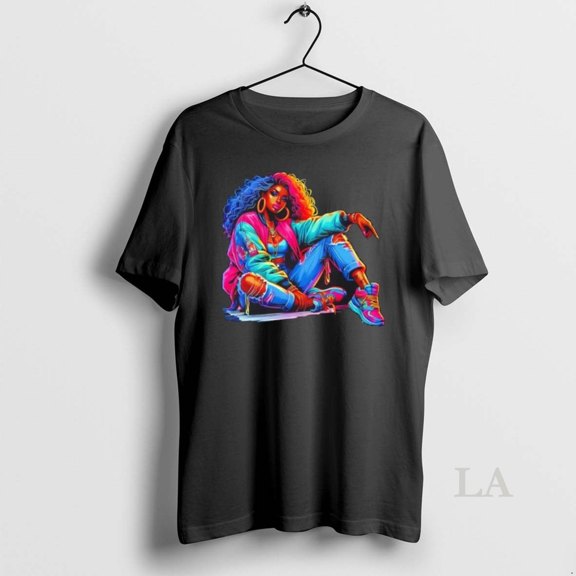 Original Black Woman Street Glow T-Shirts, Hoodie, Sweatshirt | InkRitualCo.com