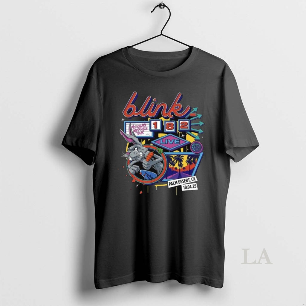 Original Blink 182 Live At Palm Desert California Night 1 Venue At Acrisure Arena On T-Shirts, Hoodie, Sweatshirt