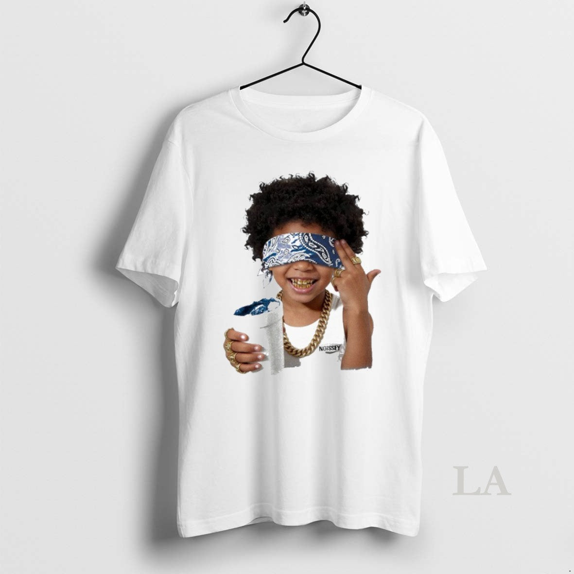 Original Blue Paisley Headscarf Blindfolded Child T-Shirts, Hoodie, Sweatshirt | InkRitualCo.com