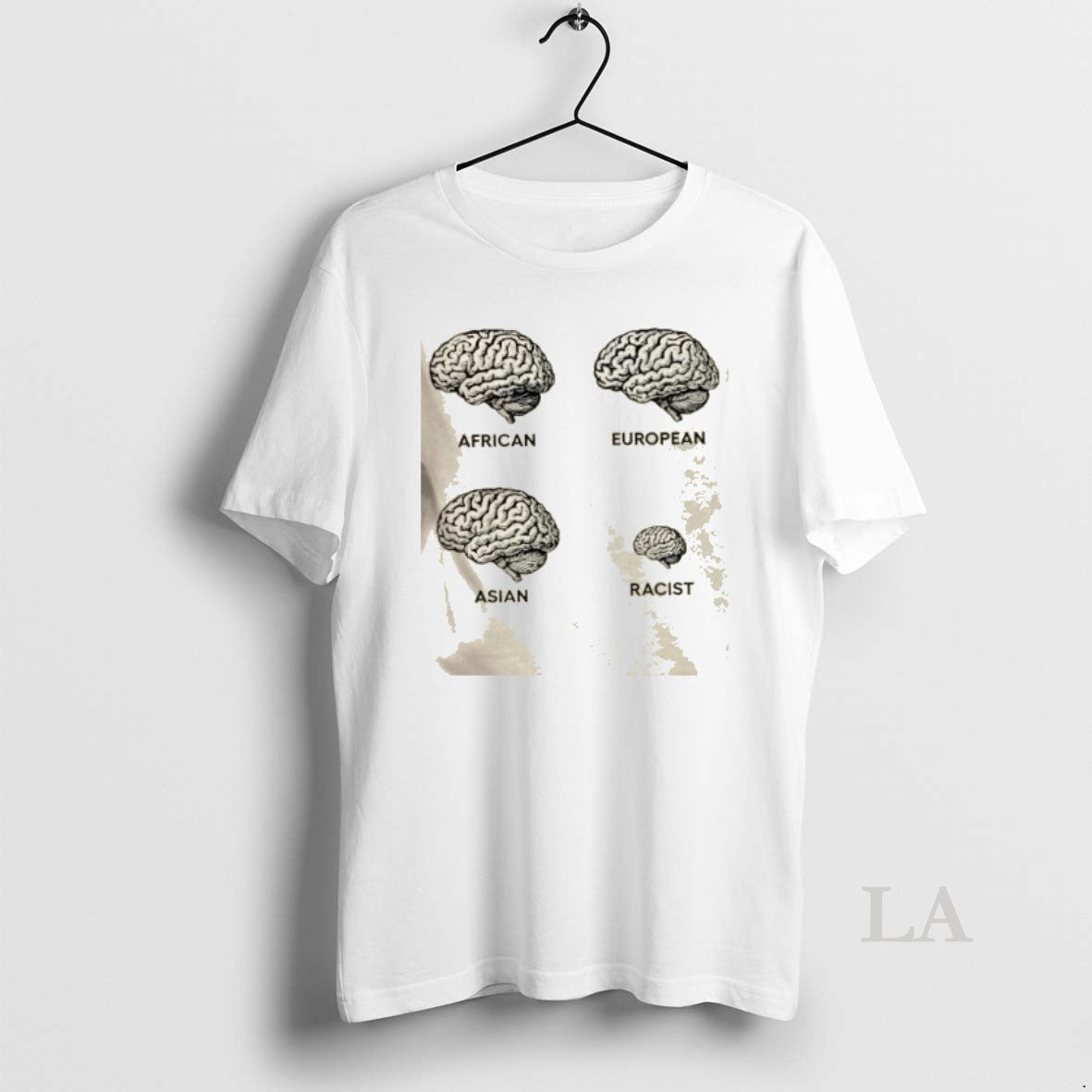 Original Brains African European Asian Racist T-Shirts, Hoodie, Sweatshirt | InkRitualCo.com
