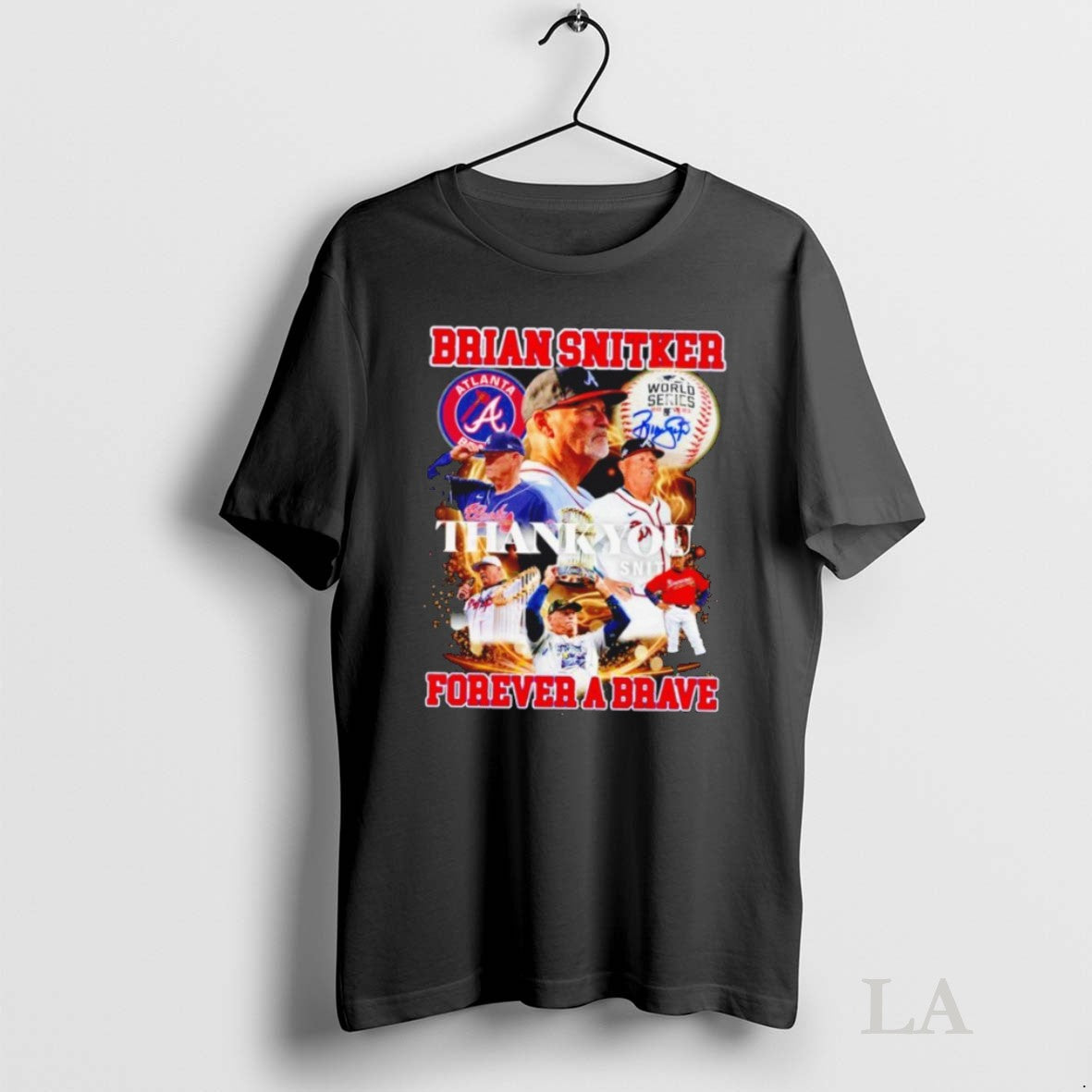Original Brian Snitker Thank You Forever A Braves T-Shirts, Hoodie, Sweatshirt | InkRitualCo.com