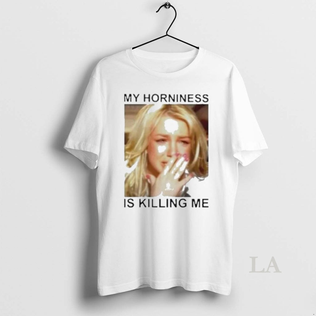 Original Britney My Horniness Is Killing Me 2025 T-Shirts, Hoodie, Sweatshirt | InkRitualCo.com