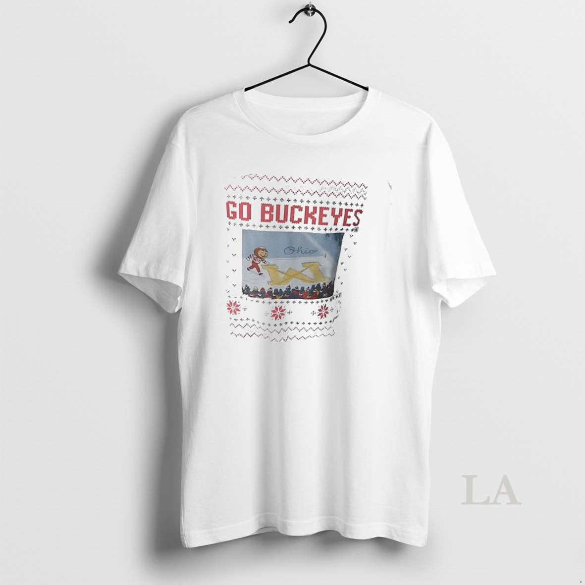 Original Brutus Buckeye Ohio Snow Brutus Crosses Out Michigan Cartoon T-Shirts, Hoodie, Sweatshirt | InkRitualCo.com