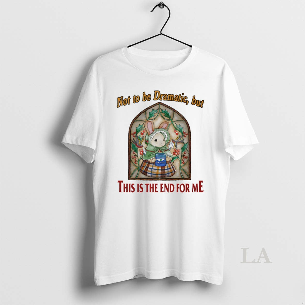 Original Bunny Not To Be Dramatic But This Is The End For Me Circle T-Shirts, Hoodie, Sweatshirt | InkRitualCo.com