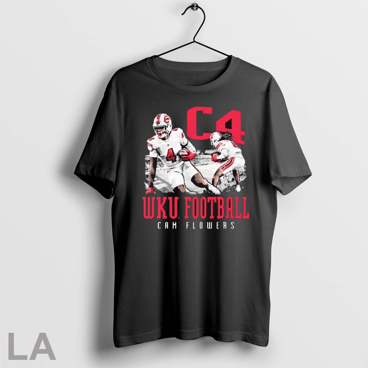 Original Cam Flowers C4 Western Kentucky Hilltoppers Football Ncaa Illustrated T-Shirts, Hoodie, Sweatshirt | InkRitualCo.com