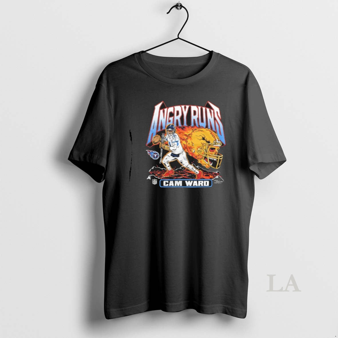 Original Cam Ward Tennessee Titans Angry Runs 2025 Skull Helmet T-Shirts, Hoodie, Sweatshirt | InkRitualCo.com