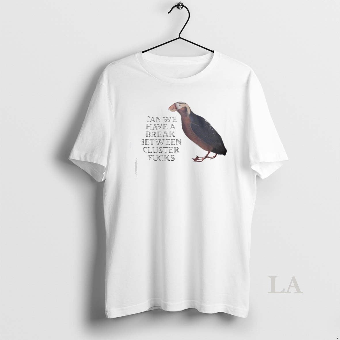 Original Can We Have A Break Between Cluster Fucks Horned Puffin Graphic T-Shirts, Hoodie, Sweatshirt | InkRitualCo.com
