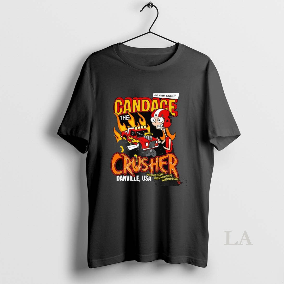 Original Candace The Crusher Phineas And Ferb One Night Only Wendnesday T-Shirts, Hoodie, Sweatshirt | InkRitualCo.com
