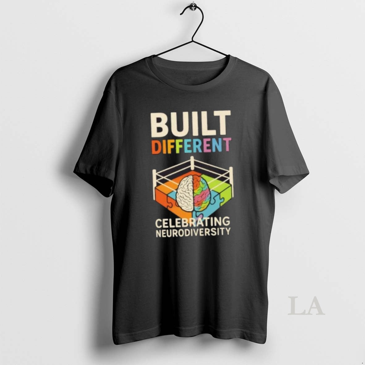 Original Captain Autism Built Different Celebrating Neurodiversity T-Shirts, Hoodie, Sweatshirt | InkRitualCo.com