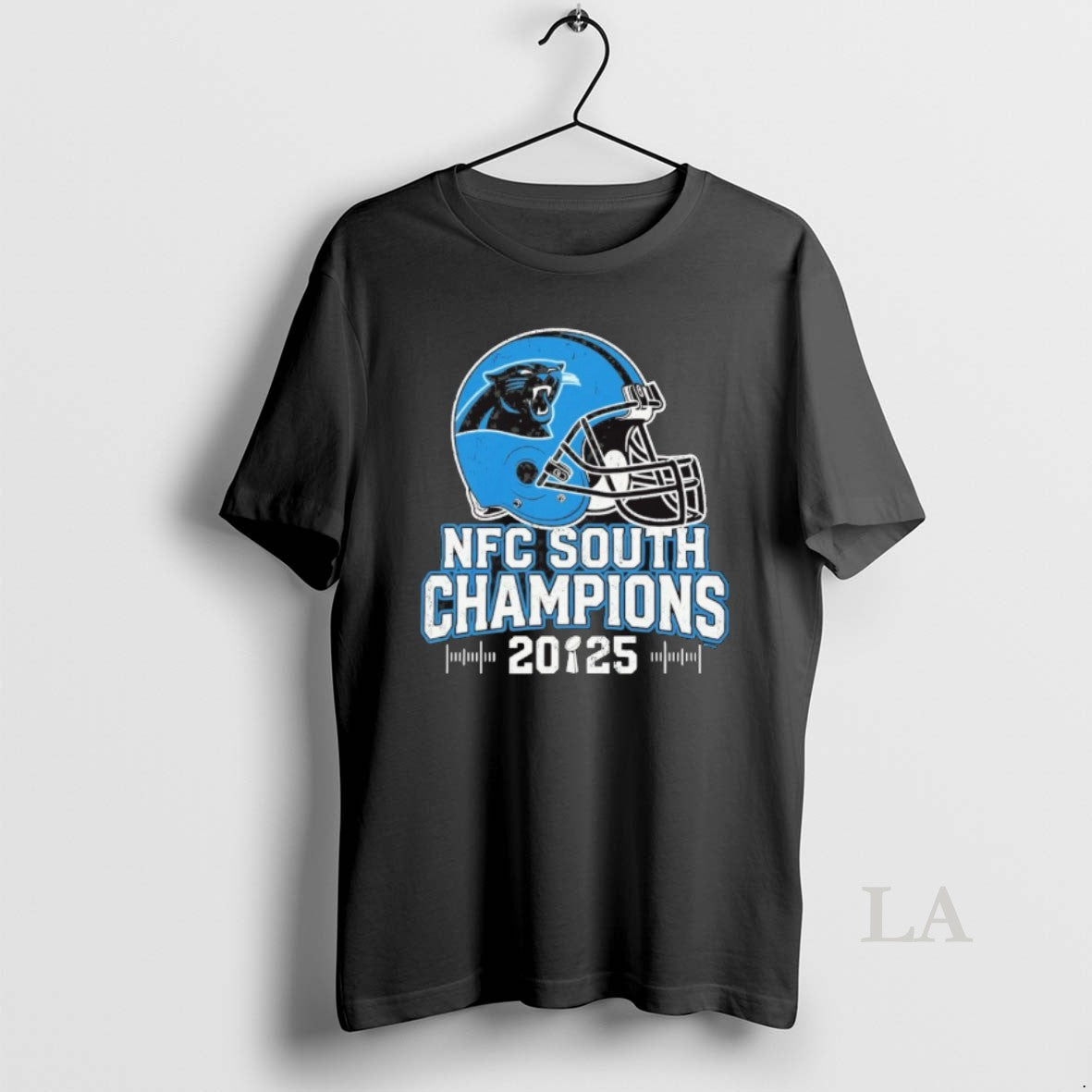 Original Carolina Panthers 2025 Nfc South Champions Helmet T-Shirts, Hoodie, Sweatshirt | InkRitualCo.com