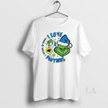 Original Carolina Panthers X Santa Grinch I Love Panthers Christmas White T-Shirts, Hoodie, Sweatshirt | InkRitualCo.com