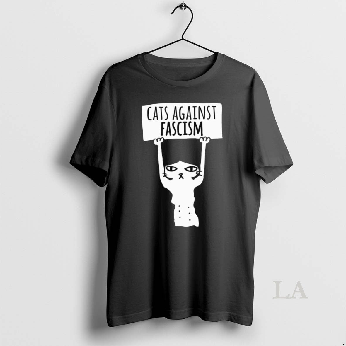 Original Cats Against Fascism Democats Antifa Meme Long Sleve T-Shirts, Hoodie, Sweatshirt | InkRitualCo.com