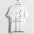 Original Cats Little Brain Little Thoughts Graphic T-Shirts, Hoodie, Sweatshirt | InkRitualCo.com