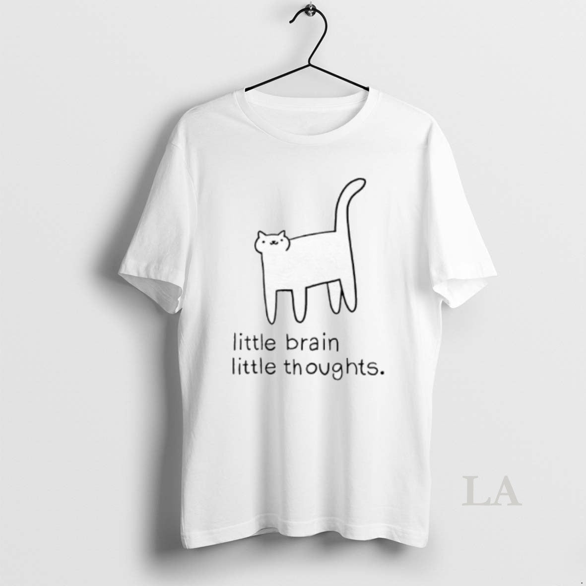 Original Cats Little Brain Little Thoughts Graphic T-Shirts, Hoodie, Sweatshirt | InkRitualCo.com