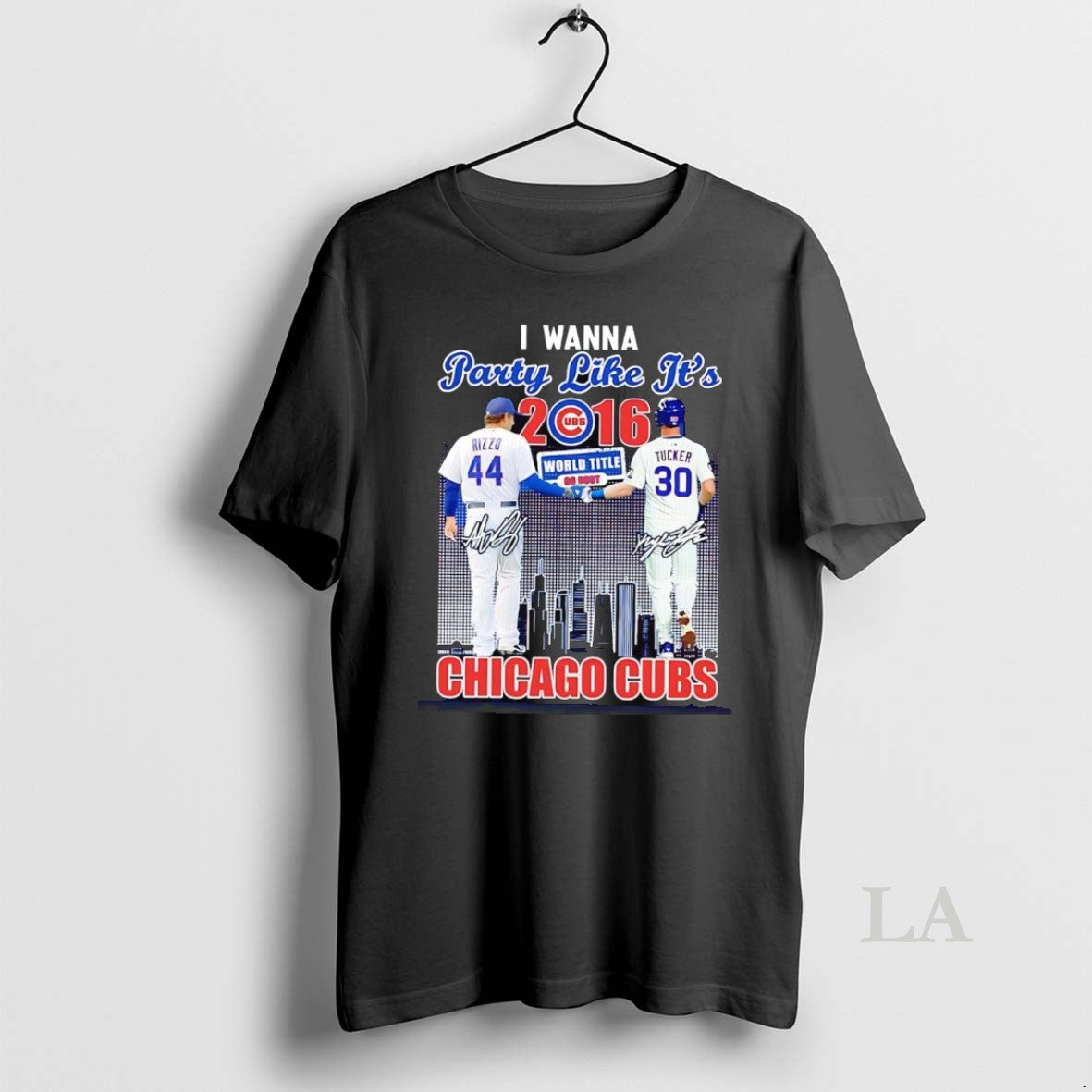 Original Chicago Cubs Rizzo And Tucker I Wanna Party Like Its 2016 World Title T-Shirts, Hoodie, Sweatshirt | InkRitualCo.com