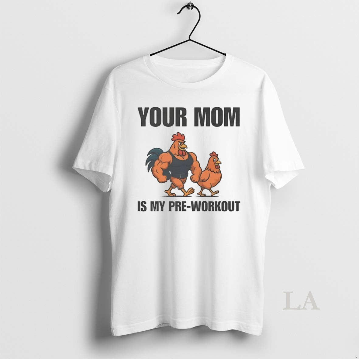 Original Chicken Your Mom Is My Pre Workout T-Shirts, Hoodie, Sweatshirt | InkRitualCo.com