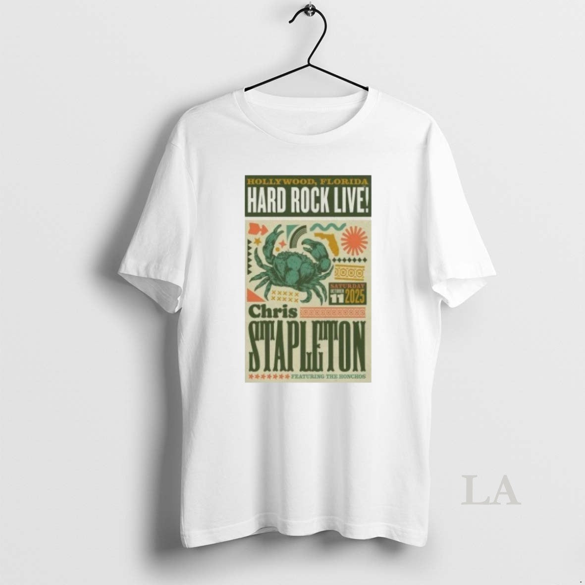 Original Chris Stapleton Oct 11 2025 Hollywood Fl T-Shirts, Hoodie, Sweatshirt | InkRitualCo.com