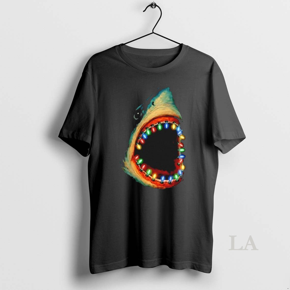 Original Christmas Lights Shark Teeth T-Shirts, Hoodie, Sweatshirt | InkRitualCo.com