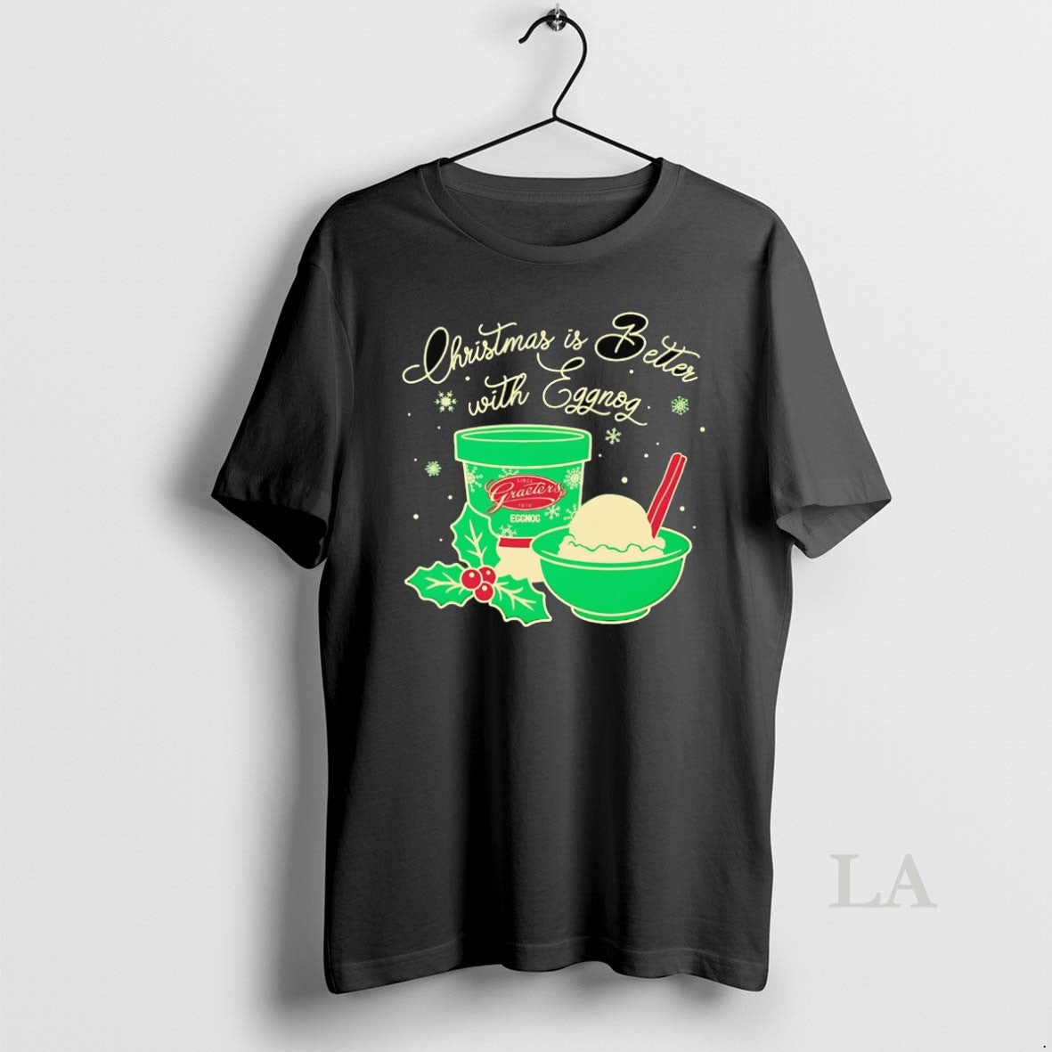 Original Christmas Is Better With Graeters Egg Nog T-Shirts, Hoodie, Sweatshirt | InkRitualCo.com