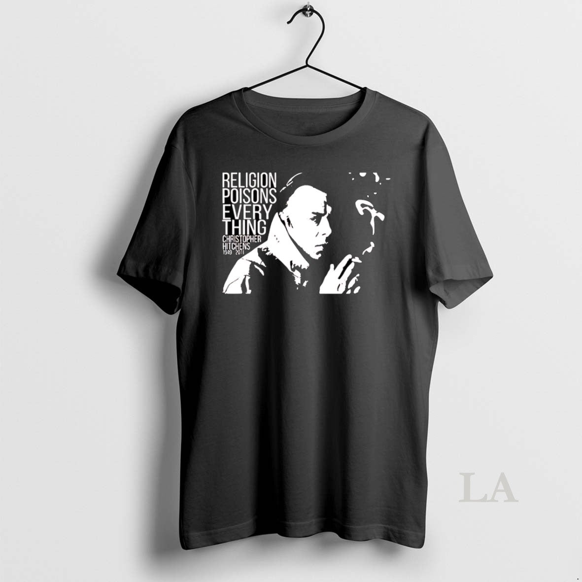 Original Christopher Hitchens Relegion Poisons Everything T-Shirts, Hoodie, Sweatshirt | InkRitualCo.com